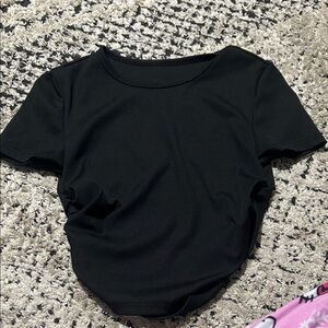 SHEIN Black Short Sleeve Tee